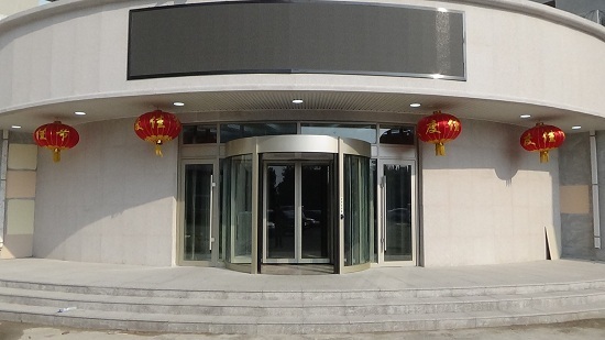 成都旋转门工程案例 成都旋转门工程案例