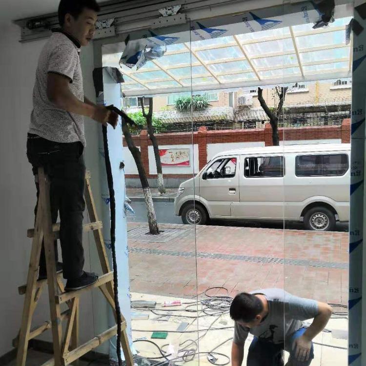 龙泉酒店自动感应门服务电话 办公室门禁自动门安装公司