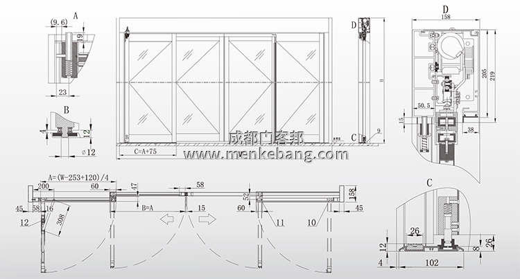 医用紧急疏散自动门功能