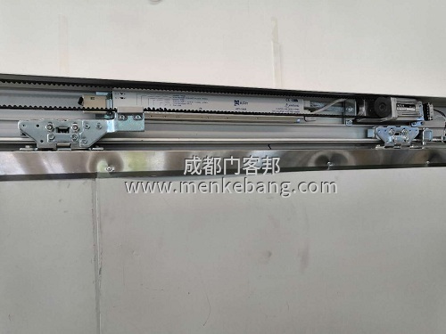 厂房不锈钢自动门案例,厂房刷卡门禁自动门案例