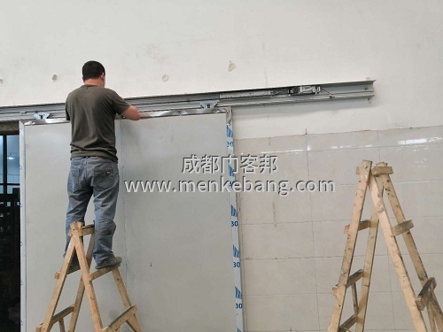 厂房不锈钢自动门案例
