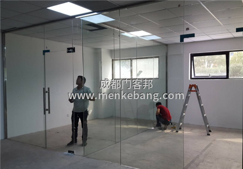 成都商铺玻璃门,办公室玻璃门安装公司,成都哪里有卖玻璃门