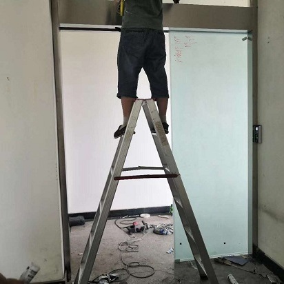 凯菲特自动门安装案例