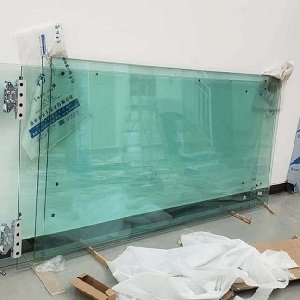 高新区无框感应门安装案例