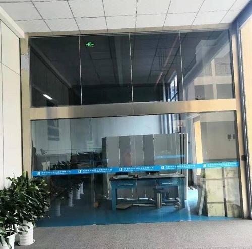 双流大型自动门安装案例