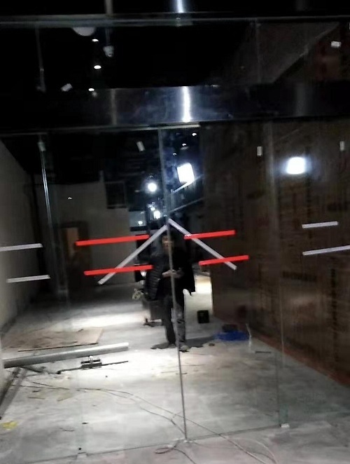 门禁自动门安装案例